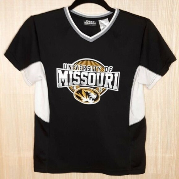 University Of Missouri Boys Athletic Top - Picture 1 of 6
